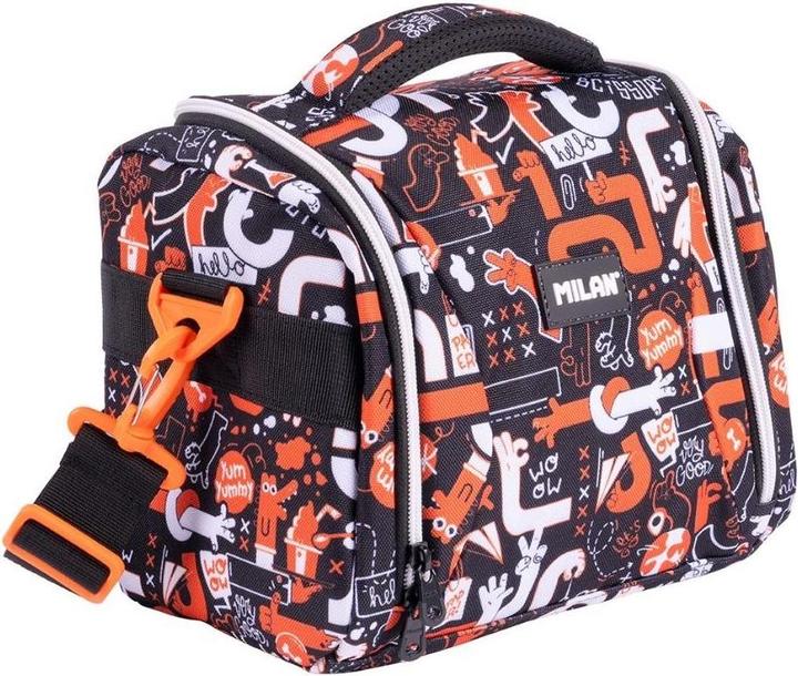 Orange, Schwarz, Weiss