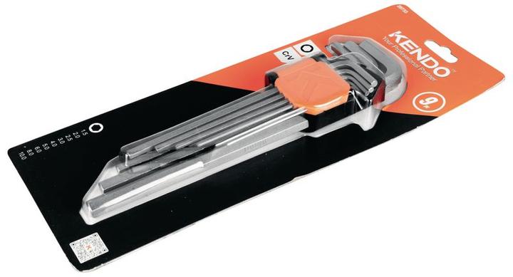 Actual product image Kendo Allen key set extra long