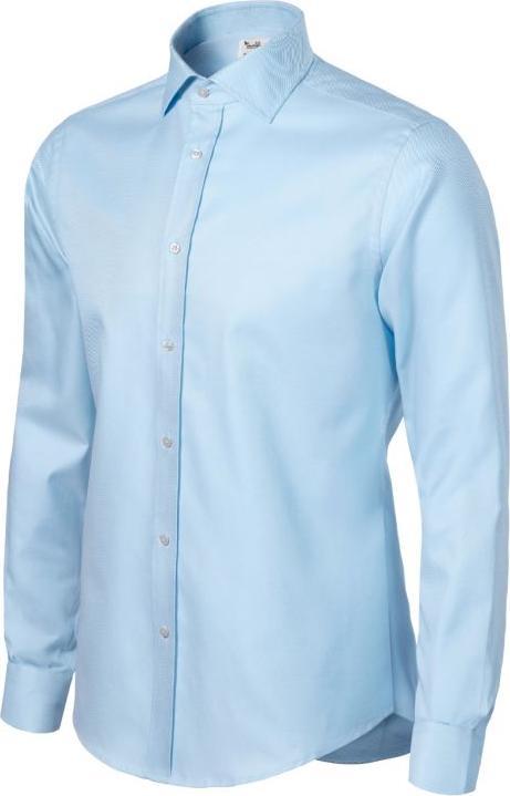 Malfini Journey Men's Shirt (Slant Blue/White) (3XL)