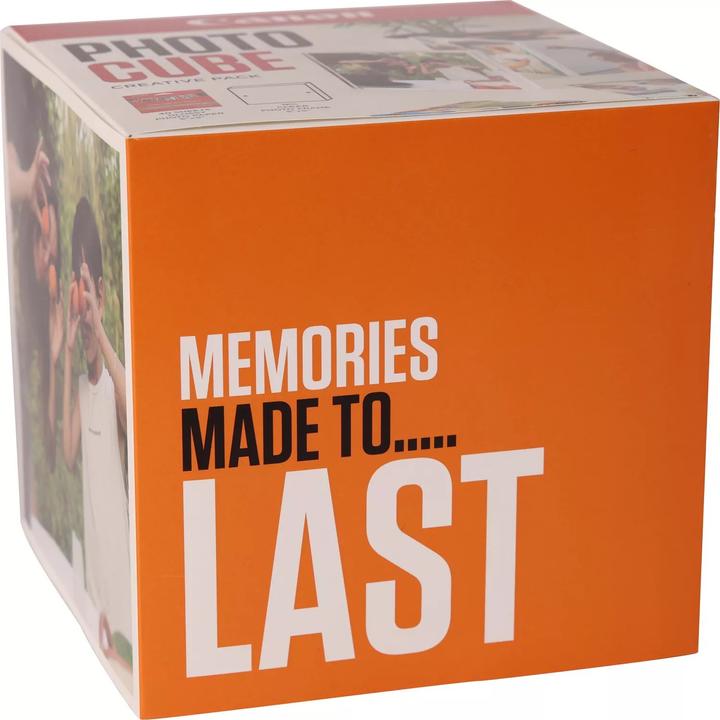Produktbild Canon Photo Cube Creative Paper 5x5 orange (0.50 g/m², 13 x 13 cm, 40 x)