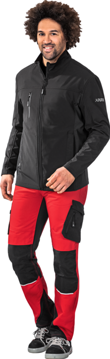Actual product image Planam Norit Pure Softshell Jacket black Size 58 (58)