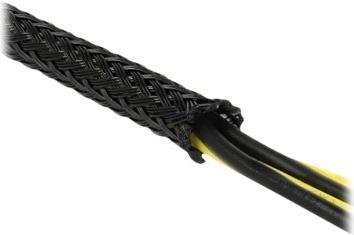 Produktbild Delock Geflechtskabelschlauch, 10mx3mm, sw (Kabelschlauch, 1000 cm)