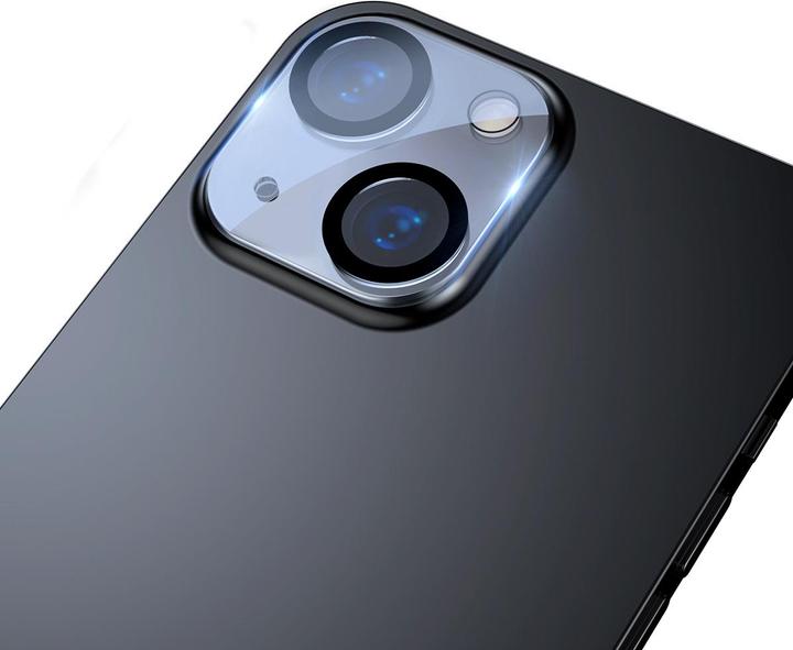 Productafbeelding Baseus Full-Frame Lens Film Voor iP 5.4/6.1 Inch Dubbele Camera 2021 (2st/pack) Transparant (2 Stuk, Apple iPhone 13 mini)