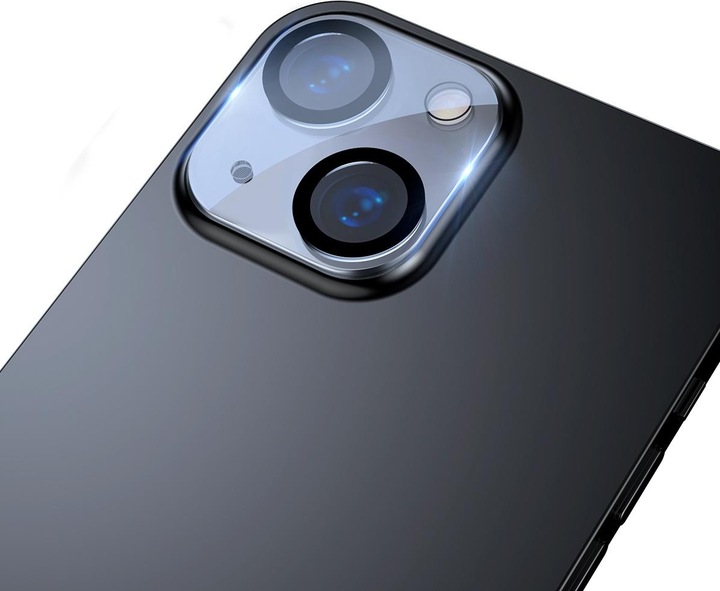 Actual product image Baseus Full-Frame Lens Film For iP 5.4/6.1 Inch Dual Camera 2021 (2pcs/pack) Transparent (2 Piece, Apple iPhone 13 mini)