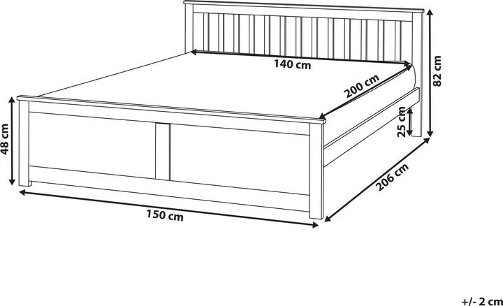 Actual product image Beliani Olendon (140 x 200 cm)
