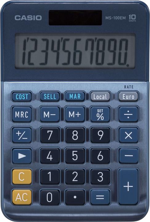 Produktbild Casio MS-100EM (Batterien, Solarzellen)