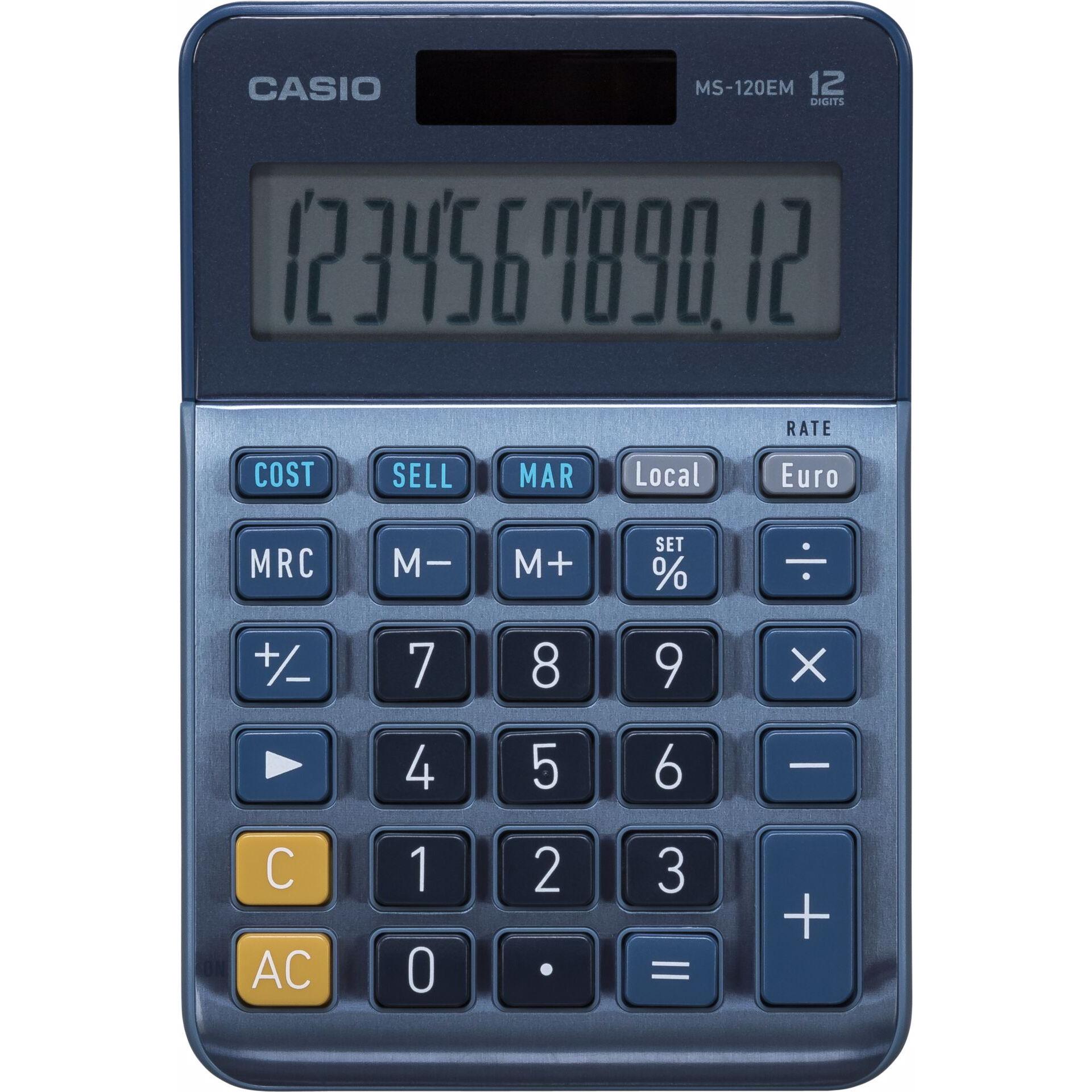 Thumbnail - Casio, Taschenrechner, MS-120EM (Batterien)