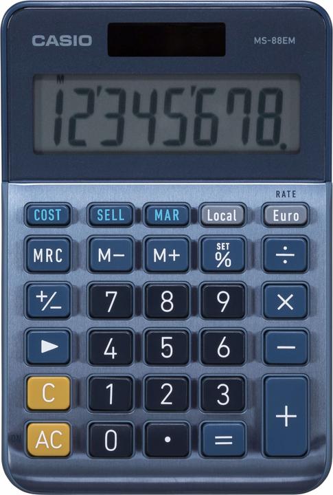 Actual product image Casio MS-88EM (Solar cells)