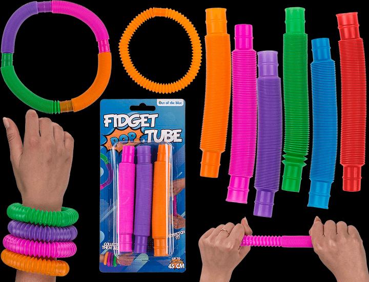 Out of the blue Fidget Pop Tube 3pcs.