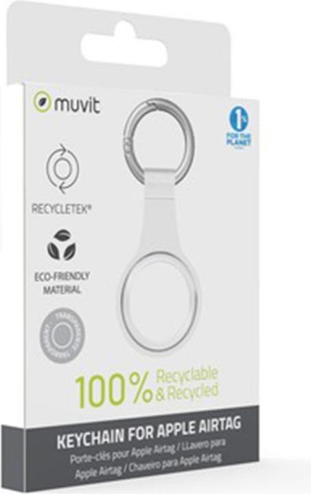 Produktbild Muvit For Change Airtag Transparent Tpu Keychain