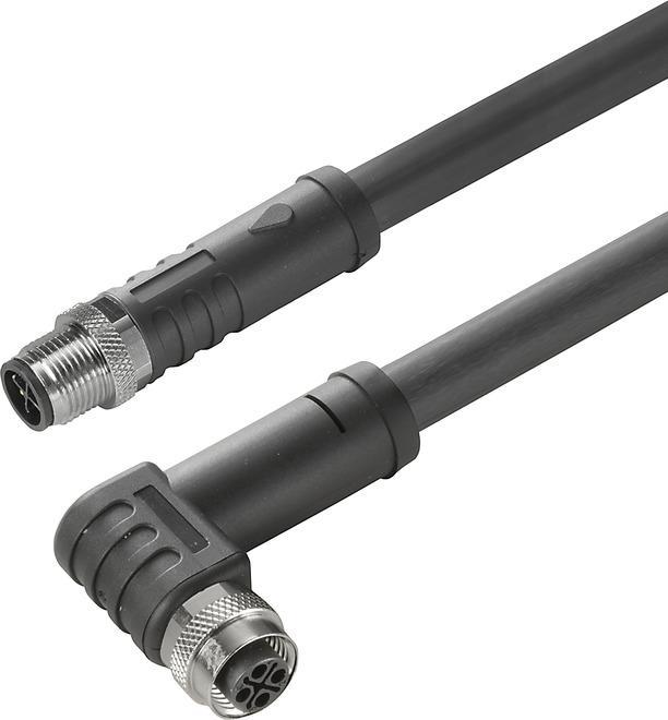 Produktbild Weidmüller 2050460150 Sensor-/Aktor-Steckverbinder konfektioniert Buchse 8.00 m Polzahl 4 1