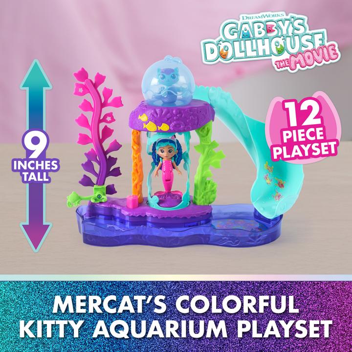 Produktbild Gabby's Dollhouse GDH PYS Movie Aquarium Playset INTL GML