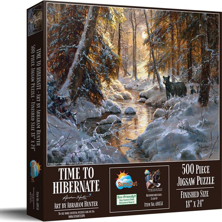 Immagine prodotto Sunsout Puzzle 500 pezzi Tempo di letargo (500 pezzi)