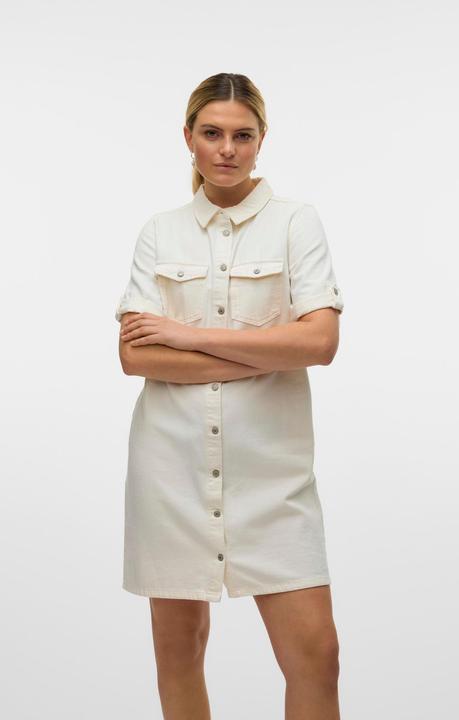 Actual product image Vero Moda Vmjennie Ss Short Denim Dress Ga Noos (XS)