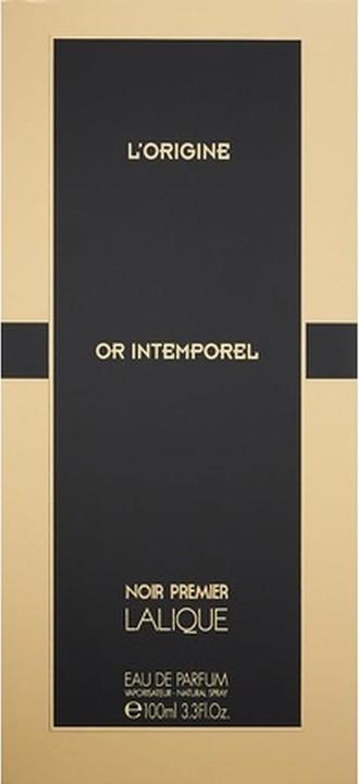 Actual product image Lalique Noir Premier - Or Intemporel (Eau de parfum, 100 ml)