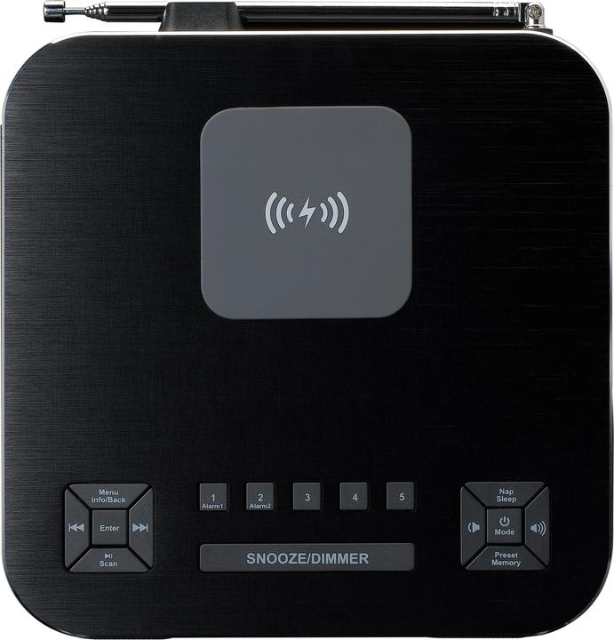 Image du produit Lenco CR-650BK (DAB+ DAB, FM, Bluetooth)