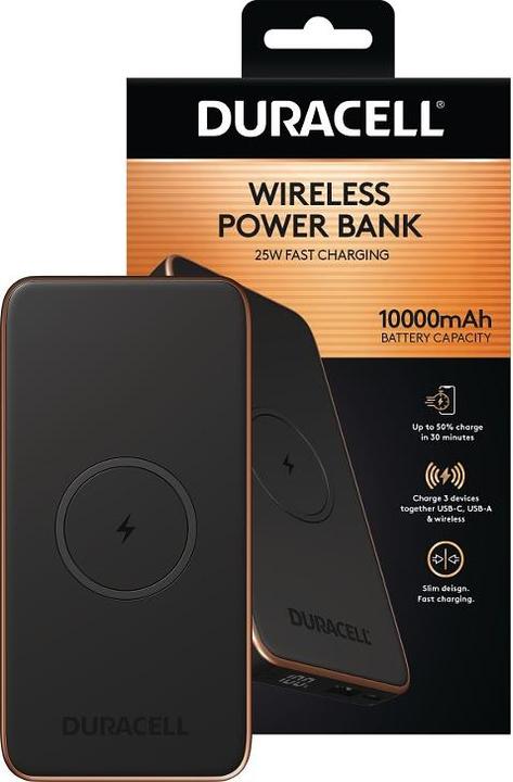 Image du produit Duracell Banque de puissance Core10 PD 25W (10000 mAh, 25 W, 37 Wh)