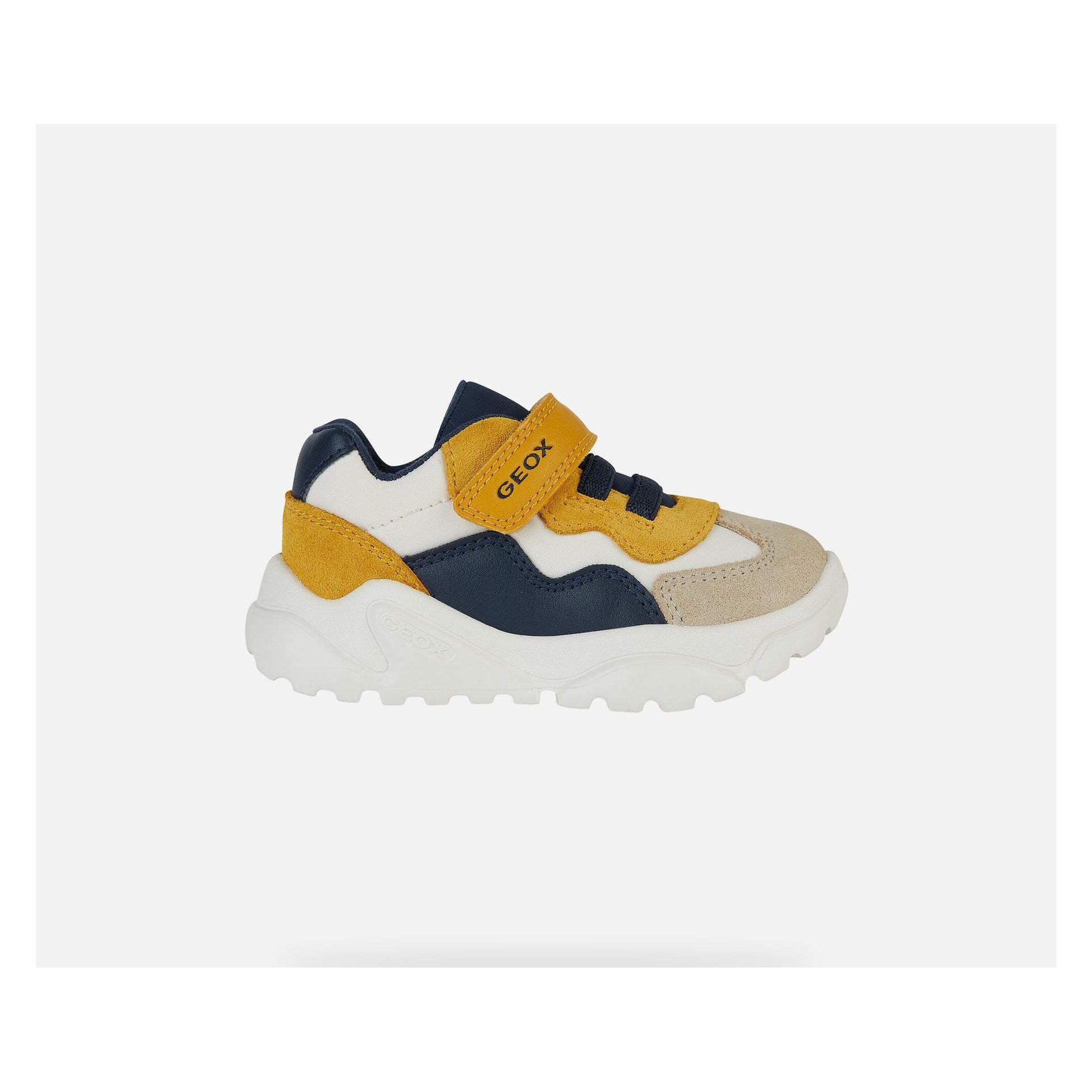 Geox, Sneakers, Ciufciuf B, Gelb, Grau