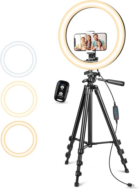 Produktbild Aureday Ringlicht mit Stativ (Ringlicht)