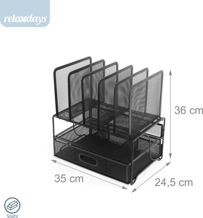 Produktbild Relaxdays Schreibtisch Organizer