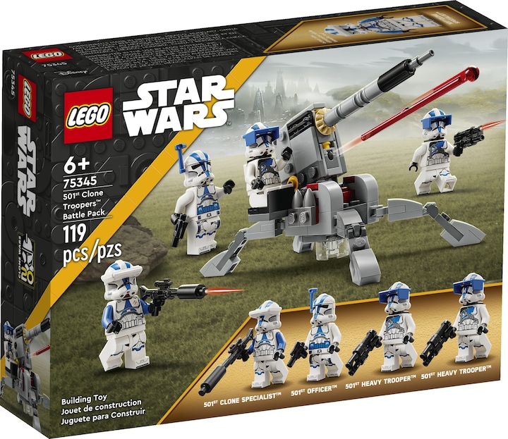 Actual product image LEGO 501st Clone Troopers Battle Pack (75345, LEGO Star Wars)