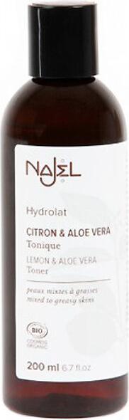 Actual product image Najel Hydrolat Citron et Aloe Vera (Face toner, 200 ml)