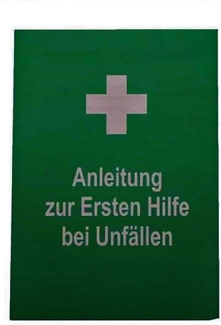 Produktbild Leina Anleitung zur Ersten Hilfe, DIN A6