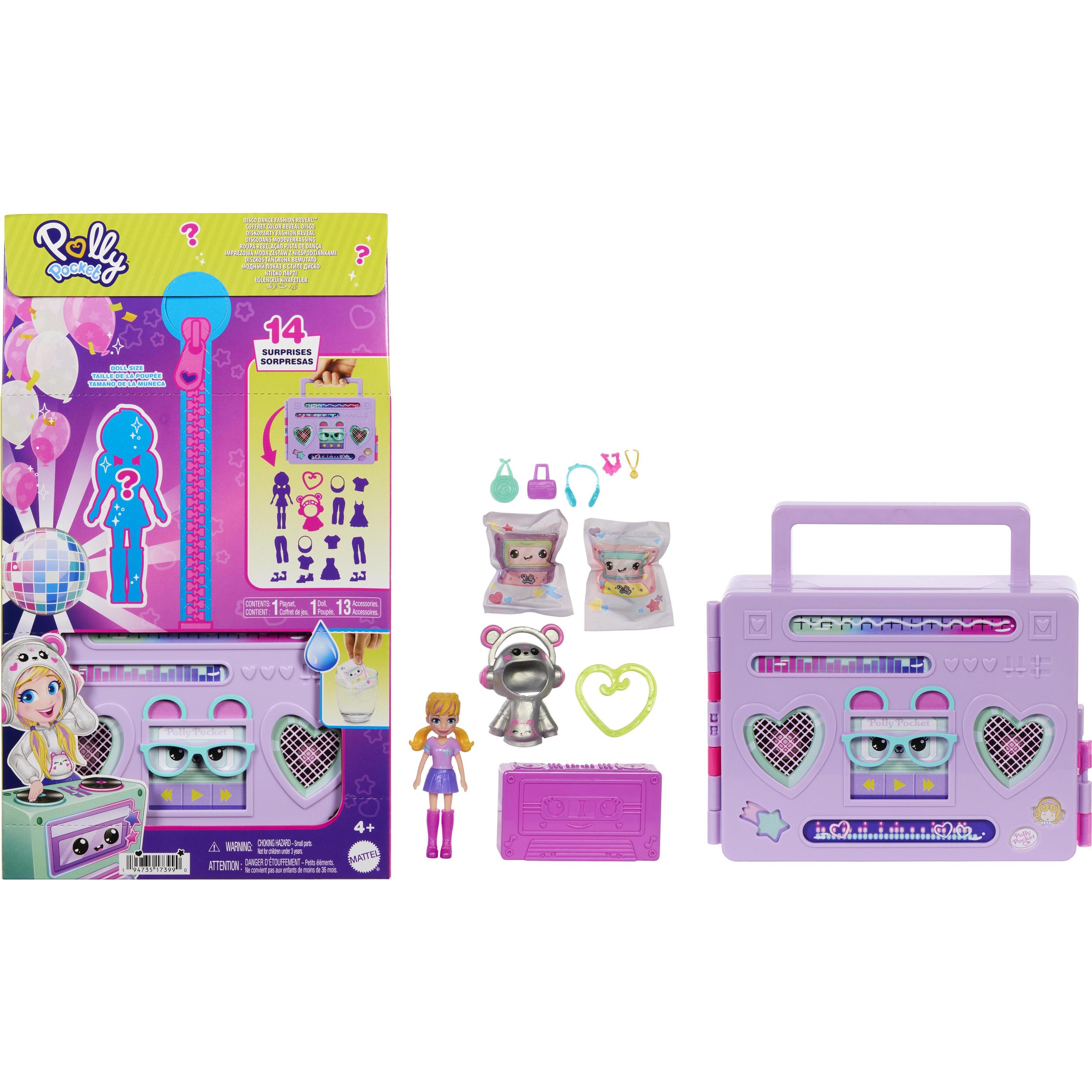 Polly Pocket Disco Dance Fashion Reveal