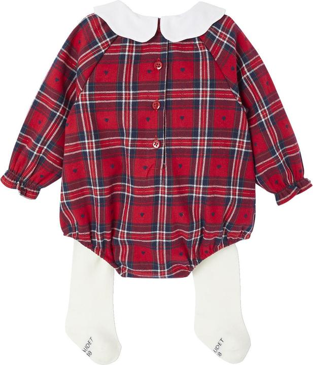 Immagine prodotto Envie de Fraise Baby Weihnachts-Set: Strampler aus Flanell & Strumpfhose, vertbaudet x (80)