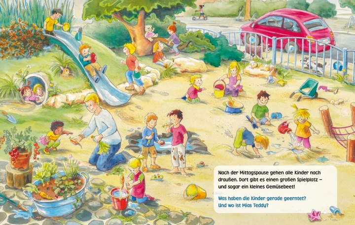 Immagine prodotto Unkaputtbar: Mein erstes Wimmelbuch: Ein Tag in der Kita (Tedesco, Sibyl Schumann, 2022)