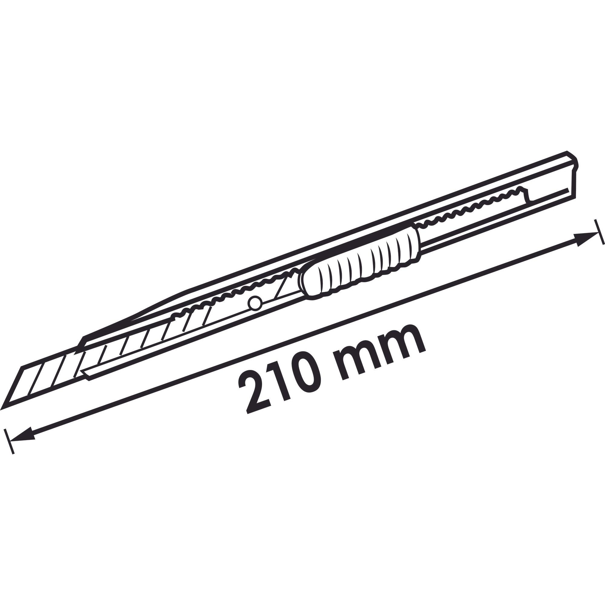 Vigor Silber Cutter, Messer Mit Abbrechklinge (Cutter)