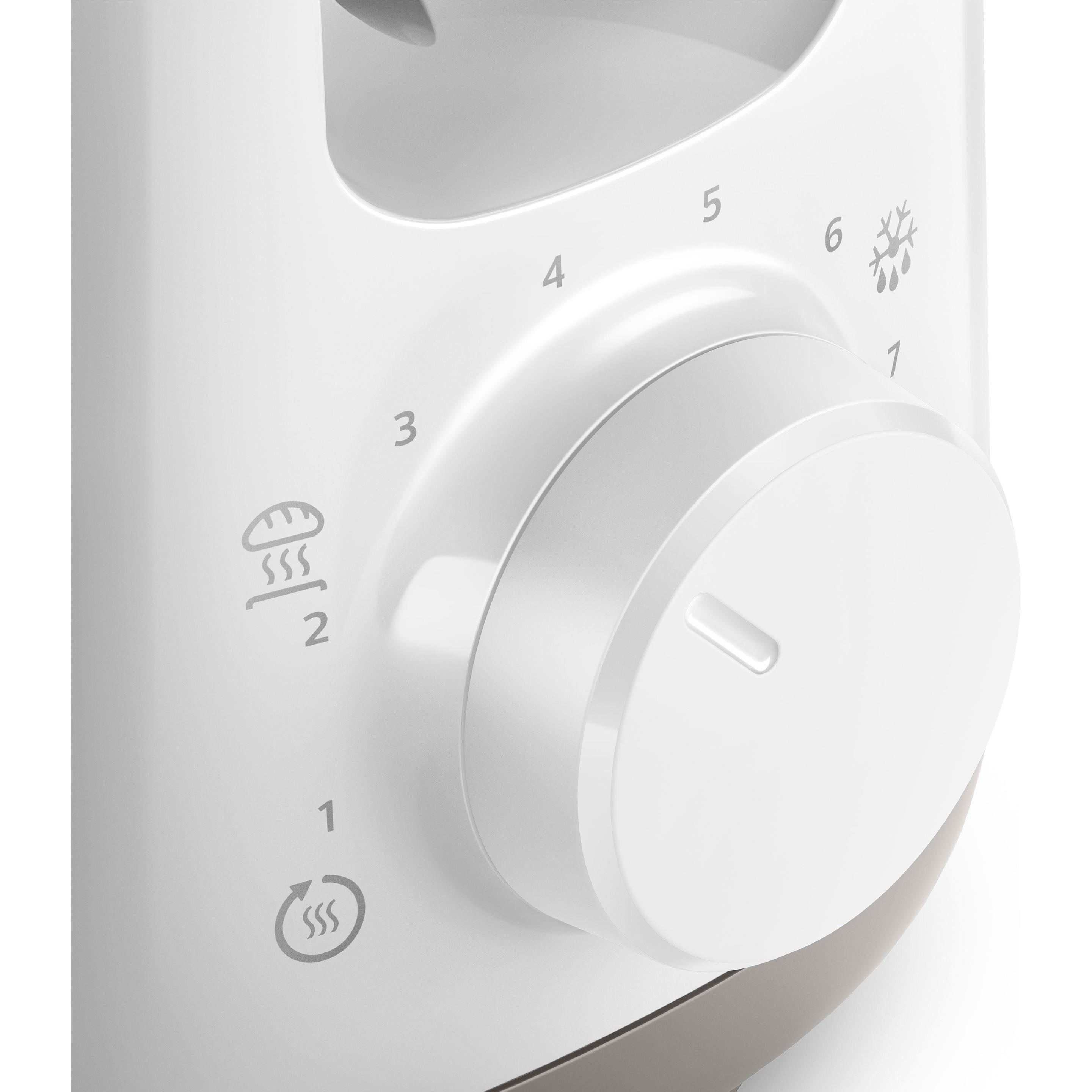 Thumbnail - Philips HD2590/00, Toaster, Weiss