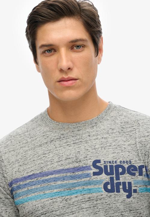 Actual product image Superdry t-shirt terrain striped (L)