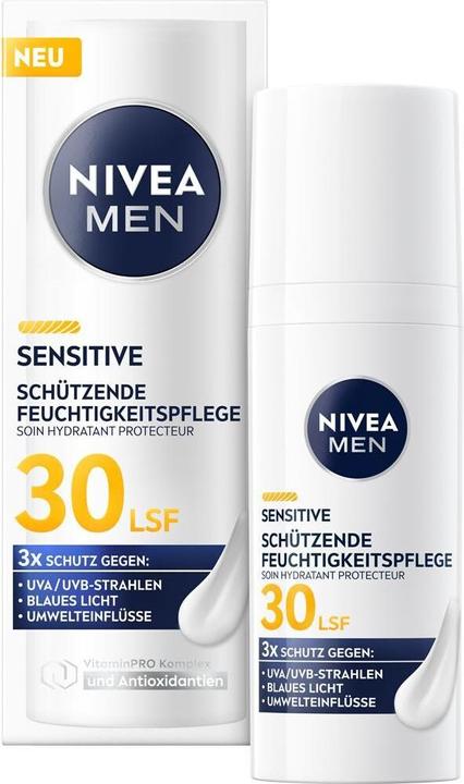NIVEA MEN Sensitive (50 ml, Day cream, SPF 30)
