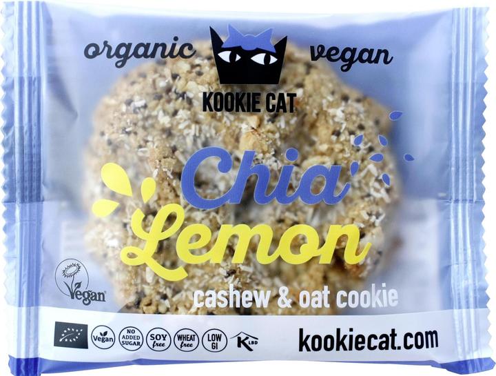 Produktbild Kookie Cat Cookie Chia Lemon (1 Stk., 50 g)
