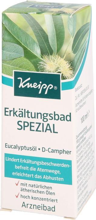 Actual product image Pierre Fabre Kneipp, Bath Lotion for Colds, 100 ml (100 ml, Bath pearls)