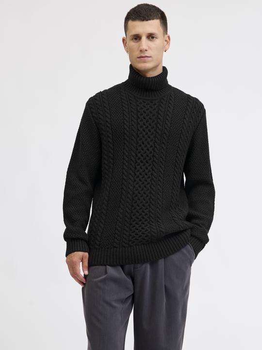 Actual product image Jack & Jones Einfarbig Strickpullover Strickpullover (M)
