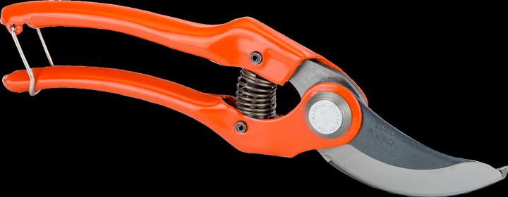 Produktbild Bahco 20-mm-Bypass-Rebschere mit Griff aus gestanztem/gepresstem Stahl und abgewinkeltem Schneidekopf, 20