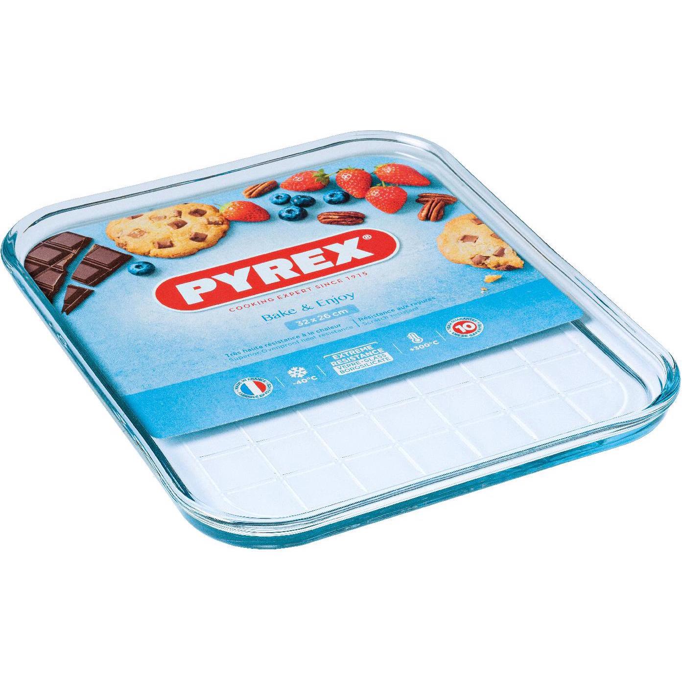 Thumbnail - Pyrex Backplatte, Backform, Transparent