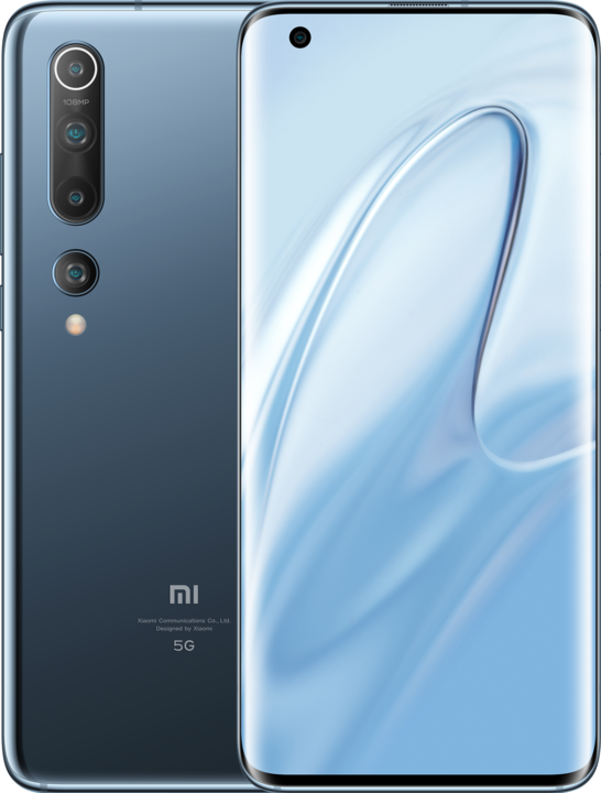 Produktbild Xiaomi Mi 10 (128 GB, Twilight grey, 6.67", Single SIM, 108 Mpx, 5G)