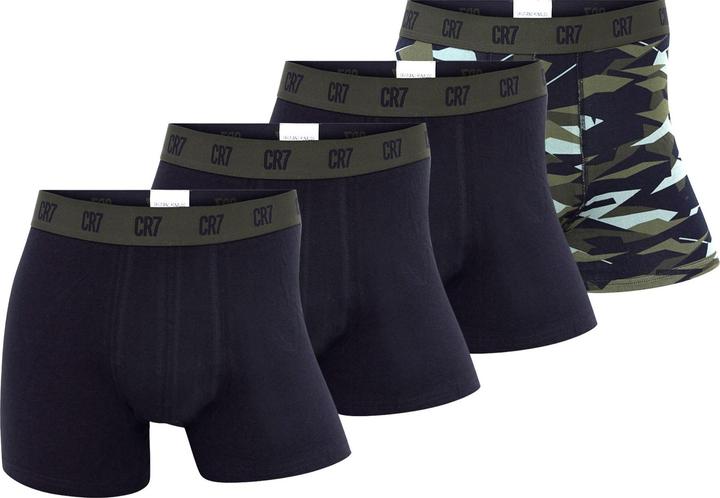 Produktbild CR7 Boxershort Casual Figurbetont (L, 4er Pack)