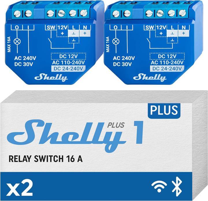 Produktbild Shelly Plus 1 (Schaltaktor)