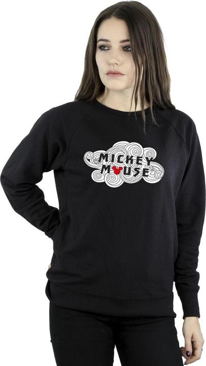 Produktbild Disney Mickey Mouse Swirl Logo Sweatshirt (S)