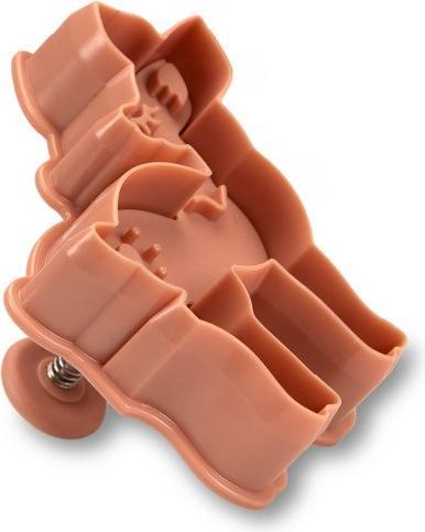Actual product image Städter Embossed cookie cutter on card deer 7.5 cm plastic