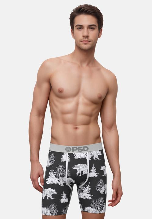 Produktbild PSD Boxershorts BEAR CHILL Unterhosen (M, Einzelpack)