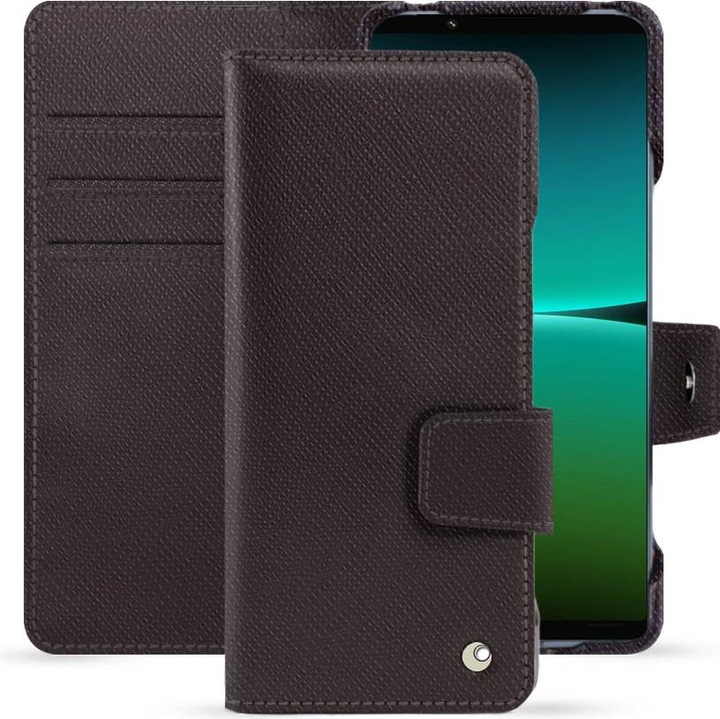 Actual product image Noreve Leather wallet with horizontal flap (Sony Xperia 5 IV)