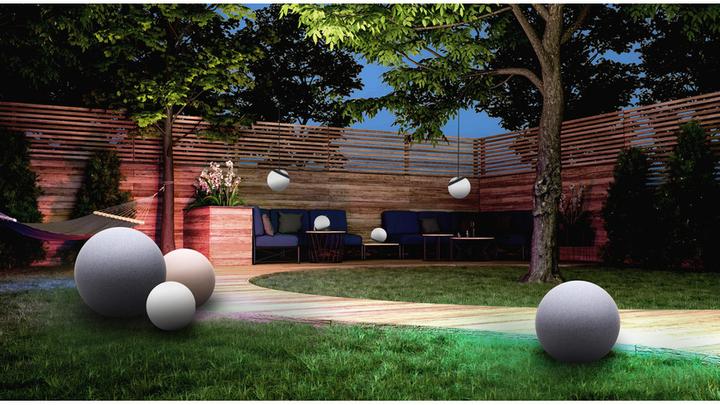 Produktbild Müller Licht 50 cm, white LED-Outdoor Wegeleuchten (E27, IP65)