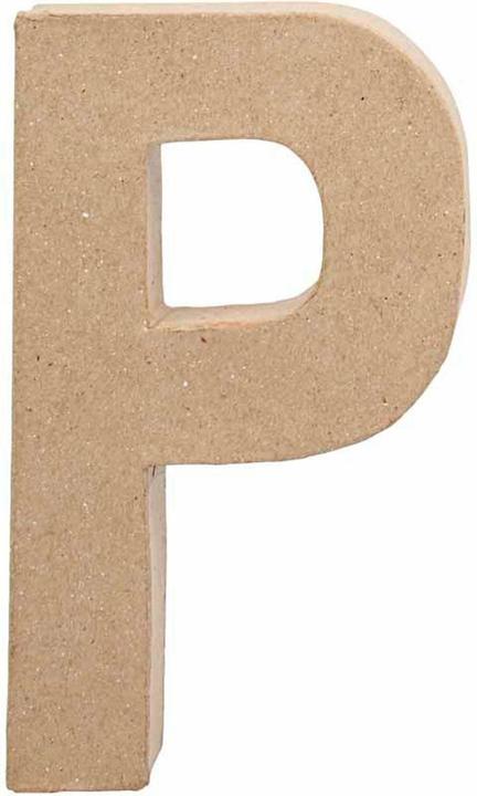 Actual product image Creativ Company Cardboard letter P 20.5 cm