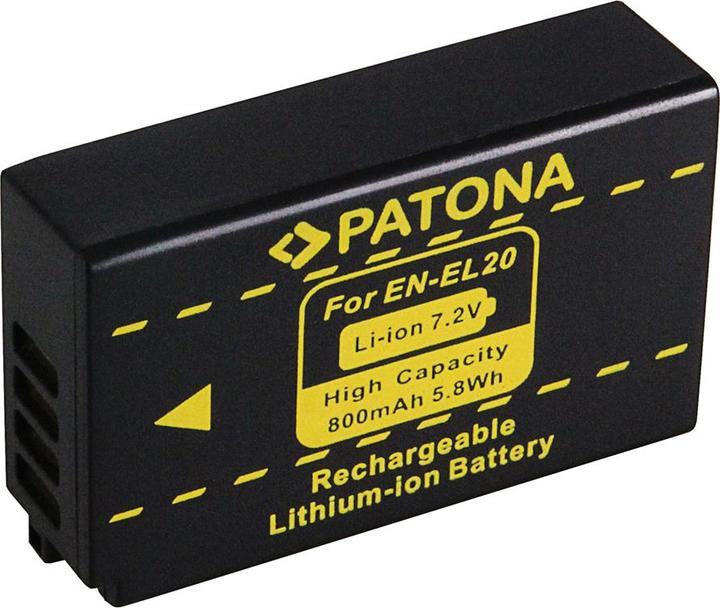 Immagine prodotto Patona Nikon EN-EL20 (Batteria della fotocamera)