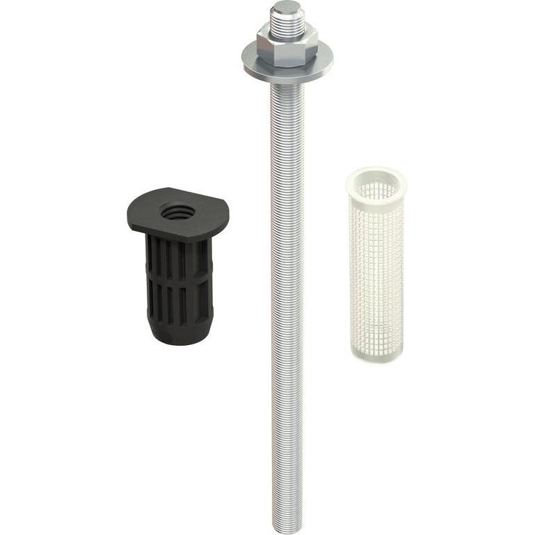 Tox, Dübel, Schwerlast-Abstandsmontagesystem Thermo Proof M12x400 mm 16 Stück (16 Stk.)